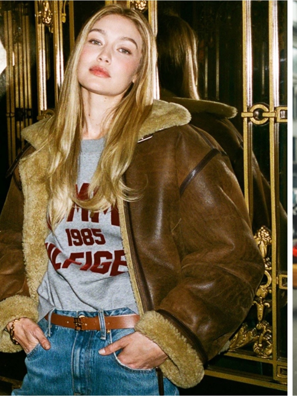 Tommy Hilfiger Relaxed Fit Varsity Logo Sweatshirt